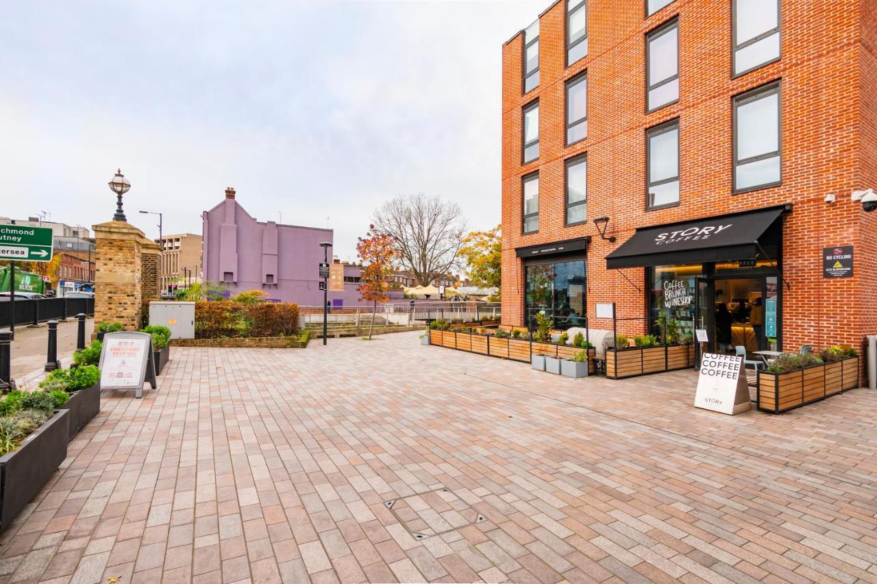 Lovely 4 Bedroom Flat In Wandsworth- Лондон Экстерьер фото